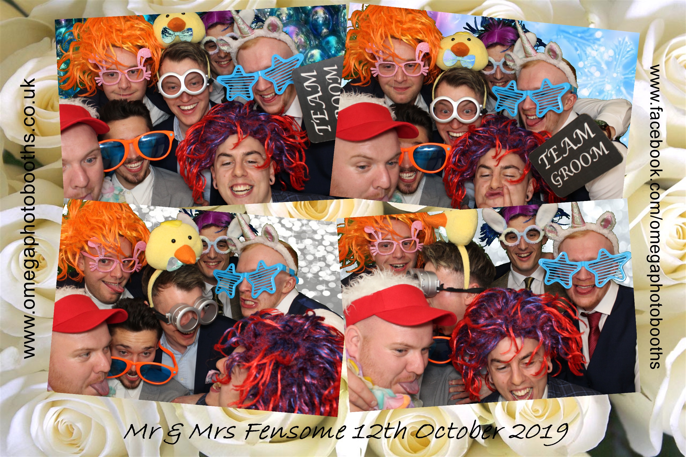 Mr & Mrs Fensome | View more photos from the event at gallery.omegaphotobooths.co.uk/u/Omega-Photobooths/Mr-Mrs-Fensome